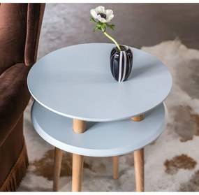 Tavolino UFO grigio scuro, Ø 45 cm Ufo - Ragaba