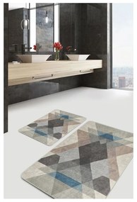 Set di tappetini per il bagno in velluto 2 pz 60x100 cm – Mila Home