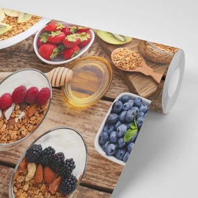 Carta da parati – Colazione sana