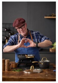 Pentola in alluminio con coperchio incluso/con superficie antiaderente adatta all'induzione 2,6 l – Holm