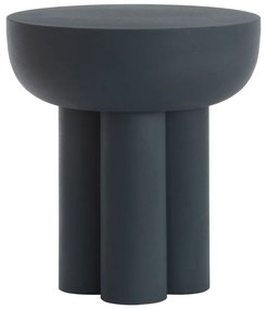 Tavolino rotondo in metallo ø 46 cm Mikola - Light &amp; Living