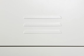 Armadio da ufficio metallo bianco 43 x 40 cm WOSTOK Beliani