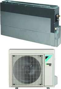 Daikin - Climatizzatore Condizionatore Bluevolution a Pavimento ad Incasso Mini Sky 9000 Btu FNA25A9 R-32 Wi-Fi Optional