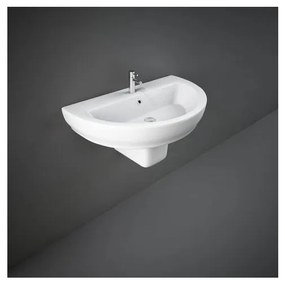 Lavabo 80 cm con semicolonna Moon Rak Ceramics MOWB00002