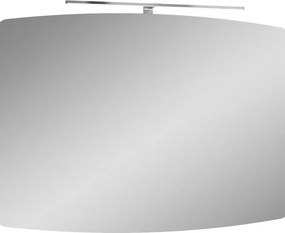 Specchio con faretto bagno rettangolare Cassca PELIPAL L 60 x H 70 x P 3.2 cm