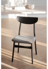 Sedie da pranzo nere in un set di 2 Rodham - Rowico