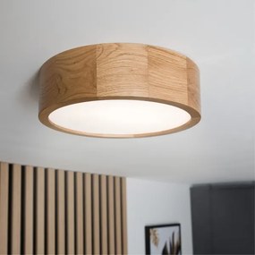 Brilagi - Plafoniera LED CARVALHO LED/20W/230V rovere Ø 27,5 cm