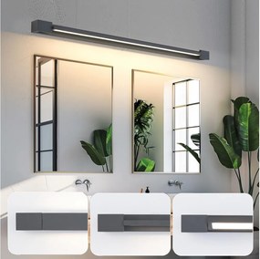 Brilagi-LED Illuminazione per specchio da bagno AQUA LINE LED/36W/230V 120 cm IP44 antracite