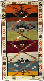 Gabbeh Tappeto persiano 80 x 140 (Iran) Annodato A Mano