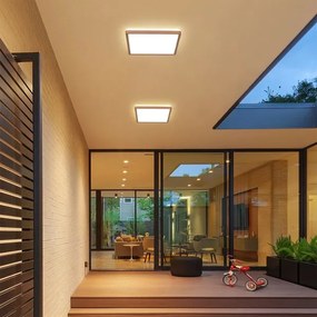 Brilagi - Plafoniera LED per bagno Ultra Slim, 18W/230V, 30x30 cm, oro rosa, IP54