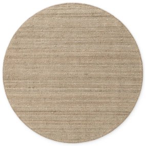 Tappeto rotondo grigio tortora in iuta ø 160 cm Bouclé Jaipur – Hanse Home