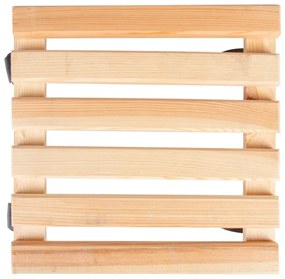 Supporto rotante per vaso in legno (altezza totale 8 cm) Indoor &amp; Outdoor – Esschert Design