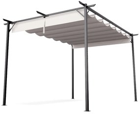 Blumfeldt Pantheon Robust - Pergola, 3x4m, in acciaio verniciato a polvere, resistente agli agenti atmosferici