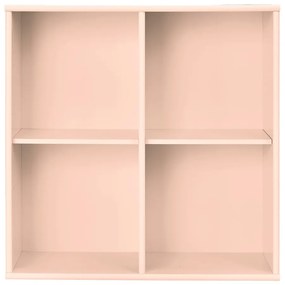 Libreria rosa chiaro da appendere 70x70x27 cm Mistral – Hammel Furniture