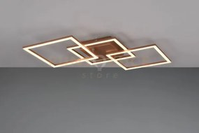 Trail plafoniera/applique led 31w 3550lm, 4000 caffe' orientabile l...