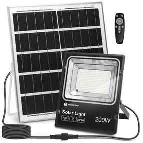 Aigostar - LED Faro solare dimmerabile LED/200W/3,2V IP66 + +TC