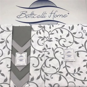 Servizio da Tavola Botticelli Home Varie Misure Marea  Colore Grigio, Dimensioni e Misure Tavola 24 persone