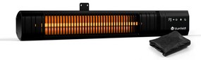 blumfeldt Gold Bar Slim riscaldatore elettrico da 2000W | 9 livelli | funzione WiFi | touchscreen | telecomando | IP 65