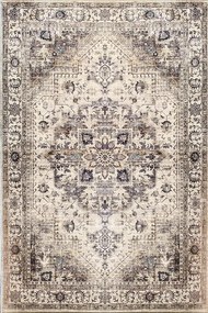 Tappeto Heriz digit natale grigio, L 180 x L 120 cm