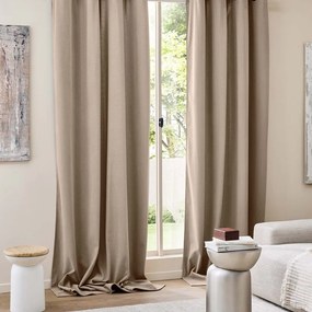 Tenda termoisolante marrone in velluto a coste 140x260 cm Madison – douceur d'intérieur