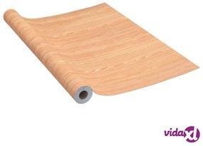 vidaXL Pellicole Autoadesive per Porte 2 pz Ahorn 210x90cm PVC