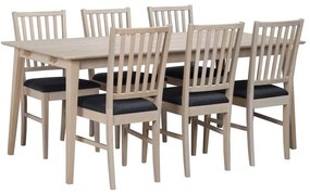 Tavolo da pranzo in rovere laccato opaco , 180 x 90 cm Filippa - Rowico