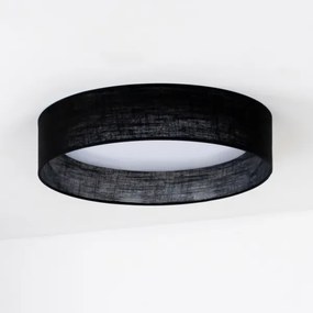 Duolla - Plafoniera LED ROLLER LED/24W/230V diametro 45 cm nero