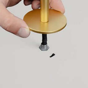 Lampadario LED grigio chiaro in metallo con paralume in metallo con intensità regolabile ø 31 cm Asteria Plus – UMAGE