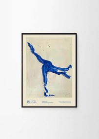 Poster 50x70 cm Bleu – Lucrecia Rey Caro – The Poster Club