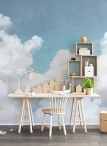 Rebel Walls Carta da parati panoramica Cuddle Clouds