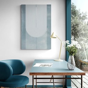 Stampa su tela – Arcobaleno boho Mid-Century