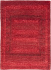 Loribaft Tappeto 240x170 Rosso (Iran) Annodato A Mano