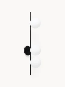 Lampada da soffitto in vetro opale Atlanta