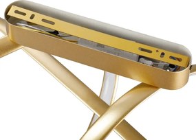 Brilagi-LED Plafoniera dimmerabile a soffitto TWISTER LED/60W/230V 3000-6000K dorata + telecomando