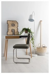 Lampada da terra con testa a fibbia bianca - Zuiver