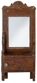 Specchio da parete con cornice in legno 17,5x43 cm Sehar - Bloomingville