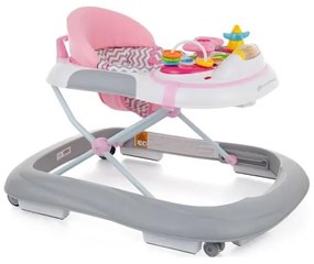 PETITE&MARS - Girello con melodia MONTY rosa