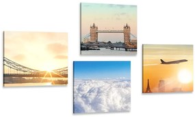Set di quadri – Viaggio a Londra