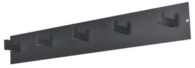 Appendiabiti da parete in metallo nero Leatherman - Spinder Design
