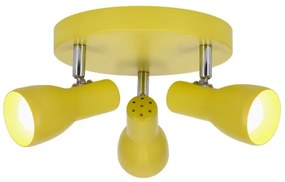 Luce Spot PICARDO 3xE14/40W/230V giallo