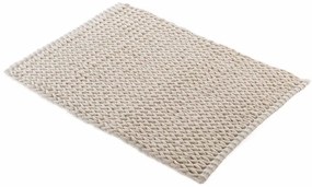 Tappeto da bagno beige 50x80 cm Isalis - douceur d'intérieur