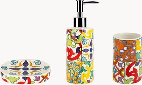 Set di 3 accessori da bagno in ceramica Lisbona