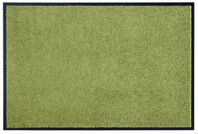 Zelená rohožka Hanse Home Wash &amp; Clean, 39 x 58 cm