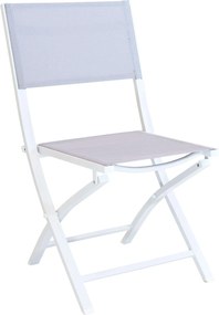 GAJA - sedia da giardino in alluminio e textilene pieghevole salvaspazio