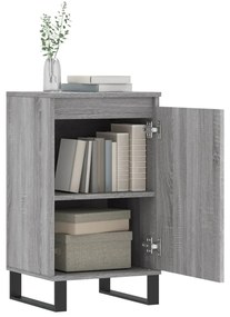 Credenza grigio sonoma 40x35x70 cm in legno multistrato