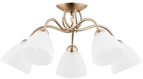 Lampadario a plafone AMARILLO 5xE27/15W/230V oro