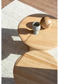 Tavolo rotondo in rovere ø 40 cm Mushroom - Gazzda