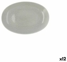 Vassoio per aperitivi Ariane Porous Ceramica Verde Ø 26 cm (12 Unità)