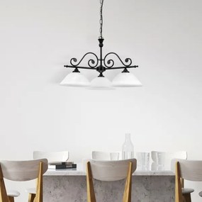 Rabalux 7773 - Lampadario a sospensione con catena DOROTHEA 3xE27/60W/230V