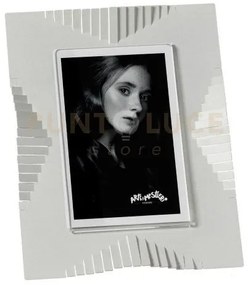 Portafoto di design riviera piccolo bianco marmo